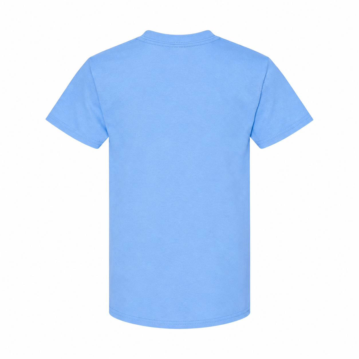 Youth Kids Prada Cotton T-Shirt - Sky Blue - back