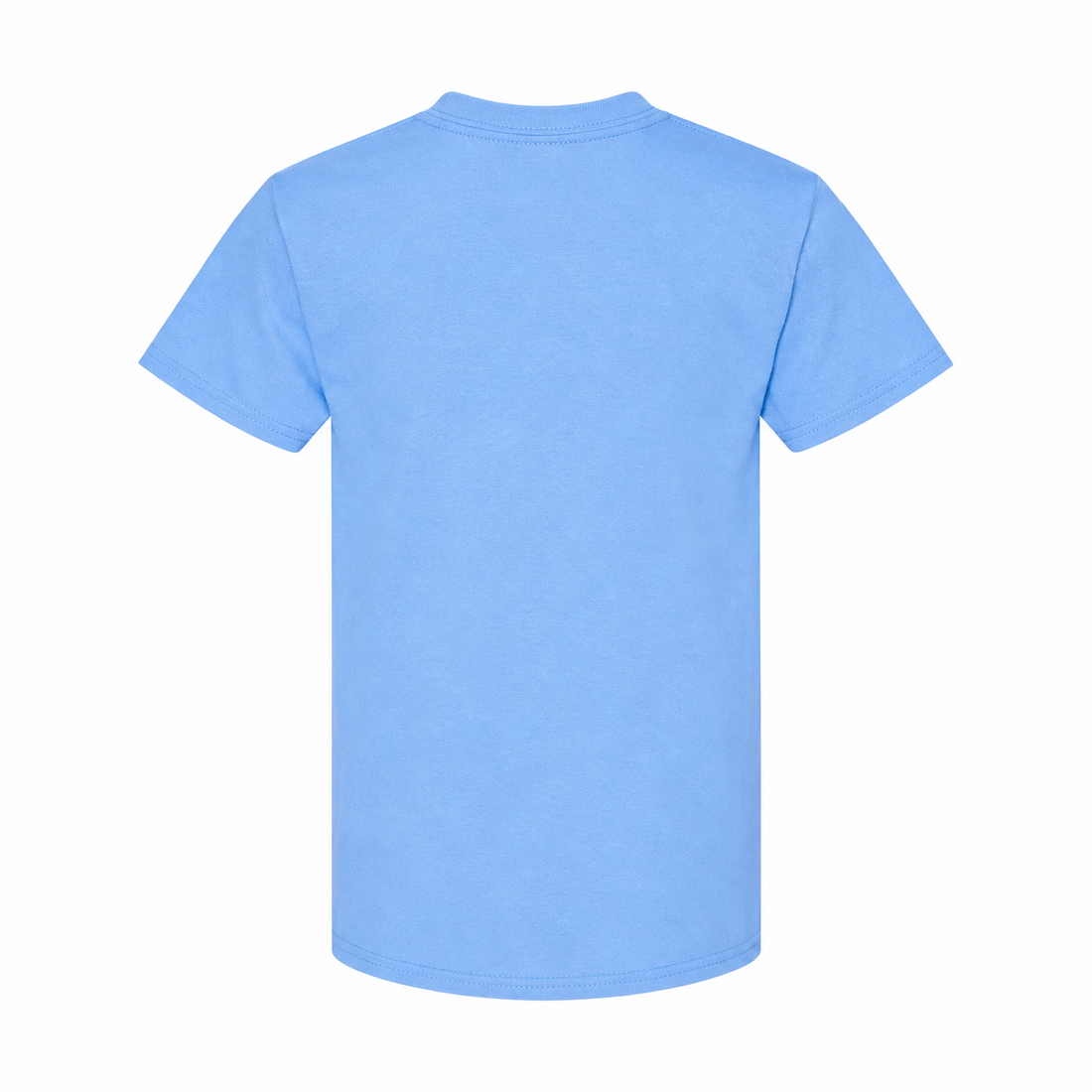 Youth Kids Prada Cotton T-Shirt - Sky Blue - back