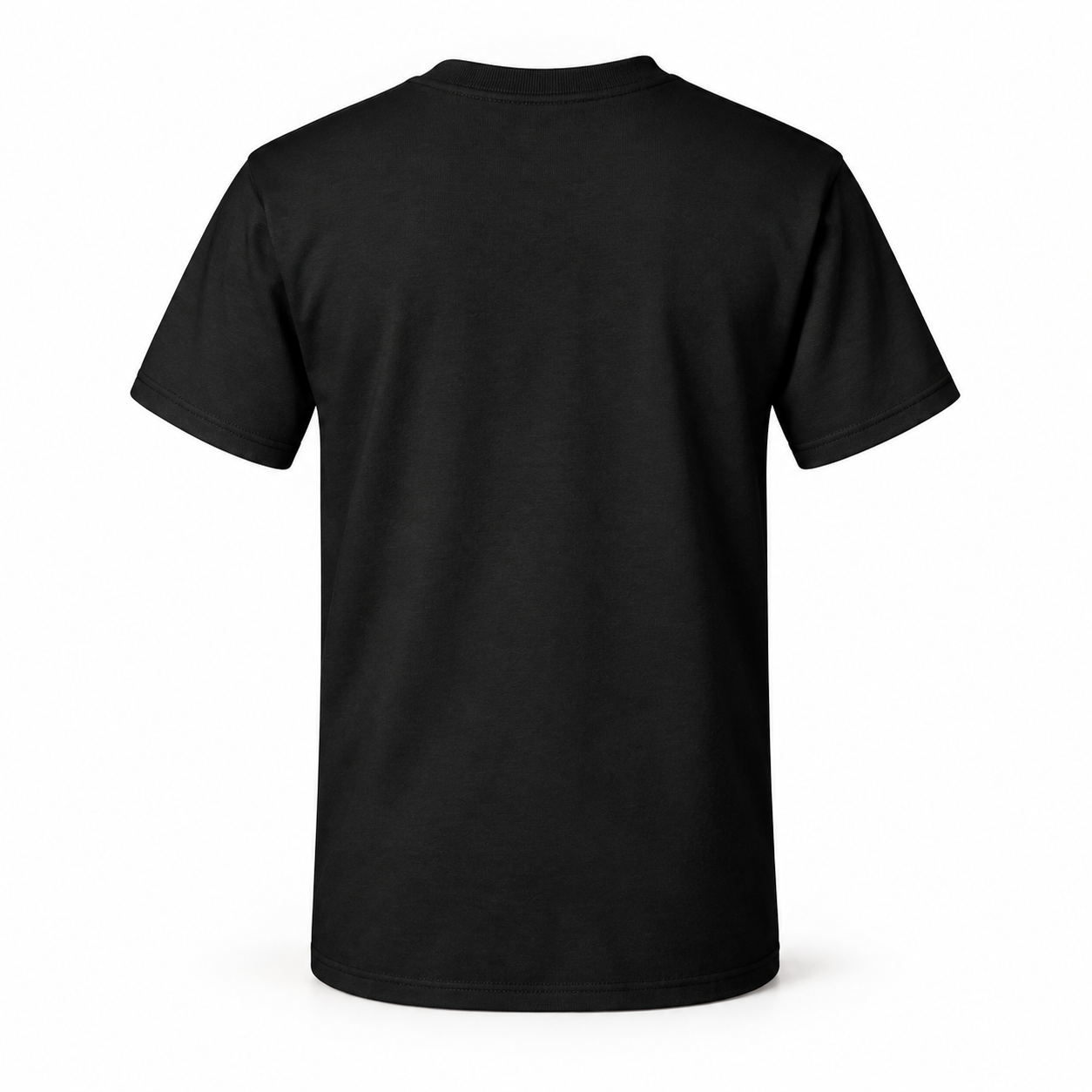 Youth Kids Balenciaga Cotton T-Shirt black rear view