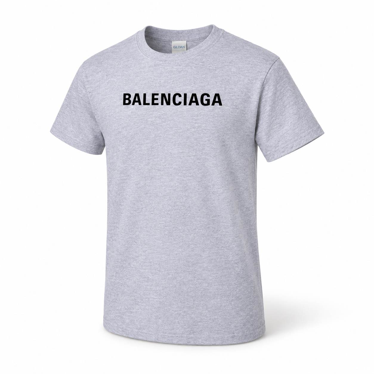 Youth Kids Balenciaga Cotton T-Shirt grey alternate angle