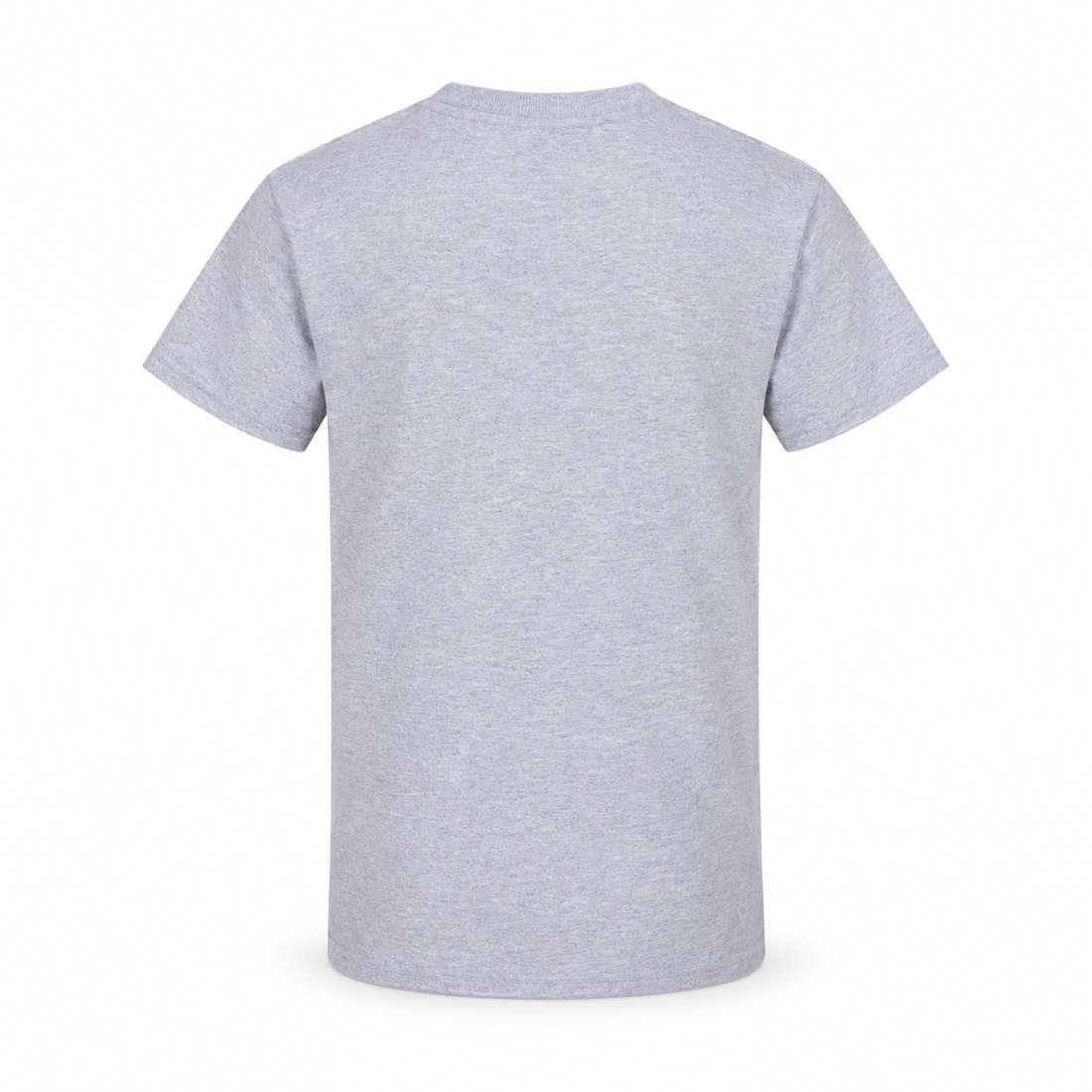 Youth Kids Balenciaga Cotton T-Shirt grey rear view